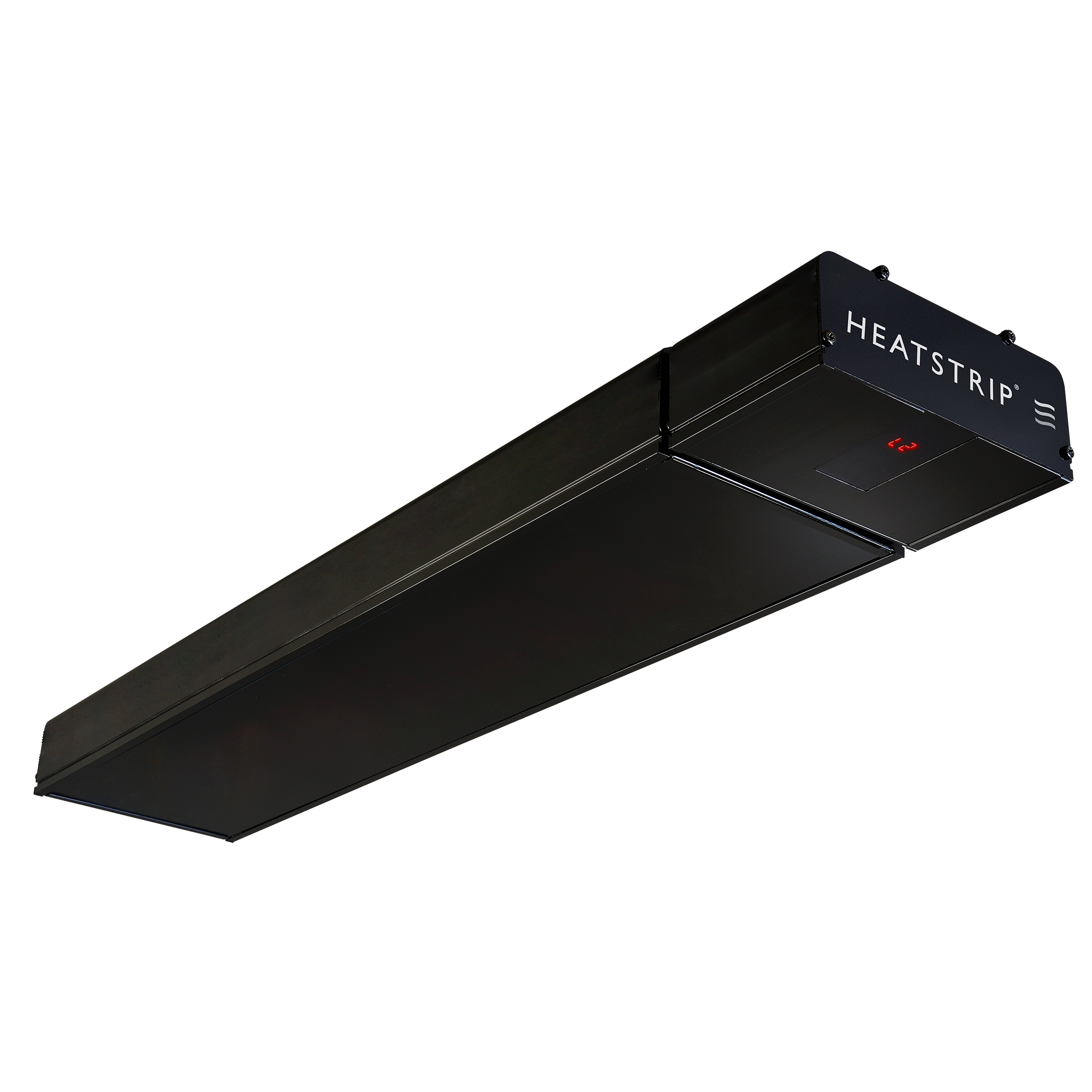 Heatstrip Enhance Glass Front Space Heater, Black, 2400W or 3200W, 240V