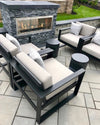 Firegear Outdoors 72″ Stainless Steel Outdoor Linear Fireplace – OFP-72LECO, 304 Stainless Steel, LED-Ready thumbnail