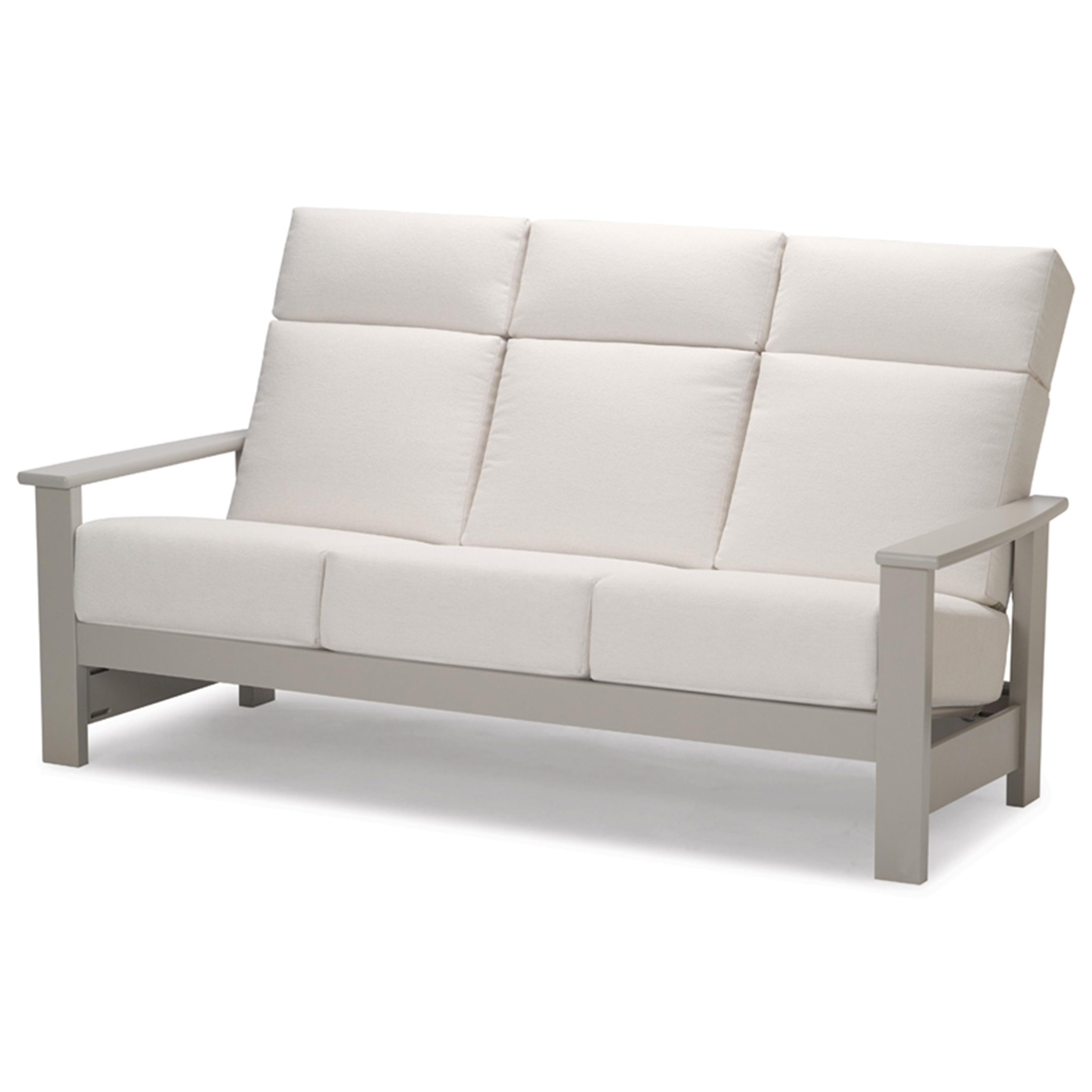 Telescope Leeward MGP Cushion Supreme Three-Seat Sofa with MGP Arms – Plush Outdoor Comfort - HUGE Selection of Fabric Options