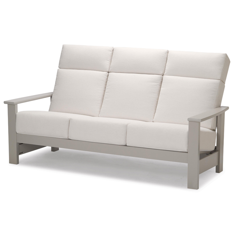 Telescope Leeward MGP Cushion Supreme Three-Seat Sofa with MGP Arms – Plush Outdoor Comfort - HUGE Selection of Fabric Options