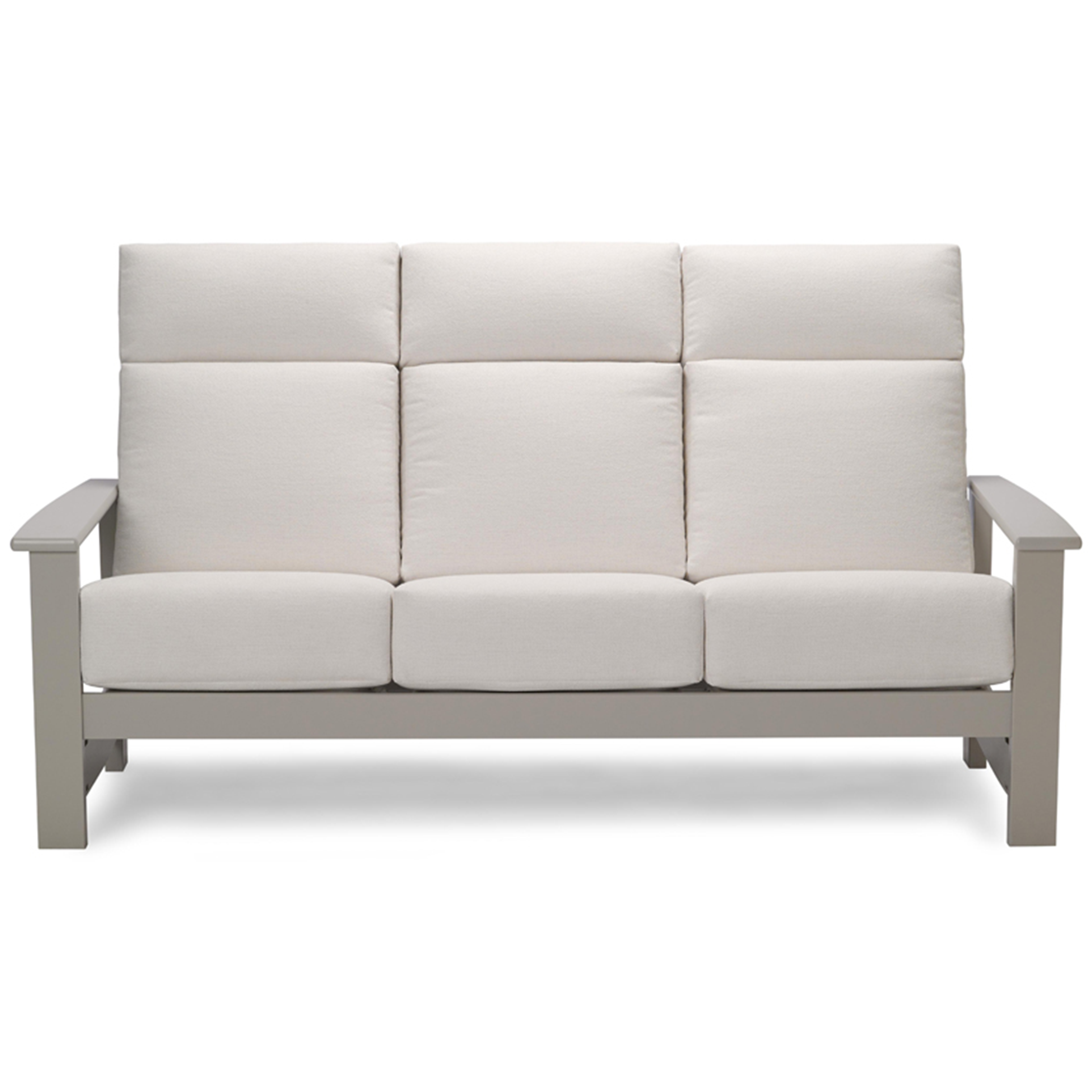 Telescope Leeward MGP Cushion Supreme Three-Seat Sofa with MGP Arms – Plush Outdoor Comfort - HUGE Selection of Fabric Options