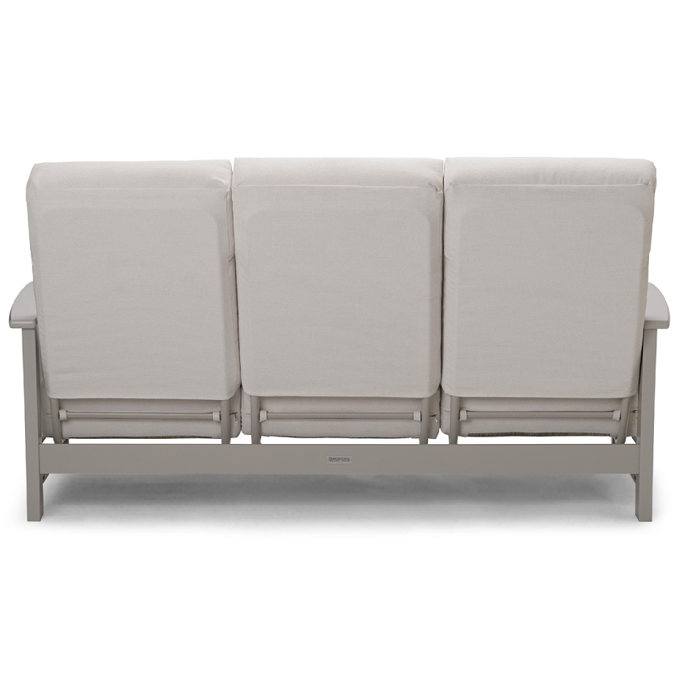 Telescope Leeward MGP Cushion Supreme Three-Seat Sofa with MGP Arms – Plush Outdoor Comfort - HUGE Selection of Fabric Options