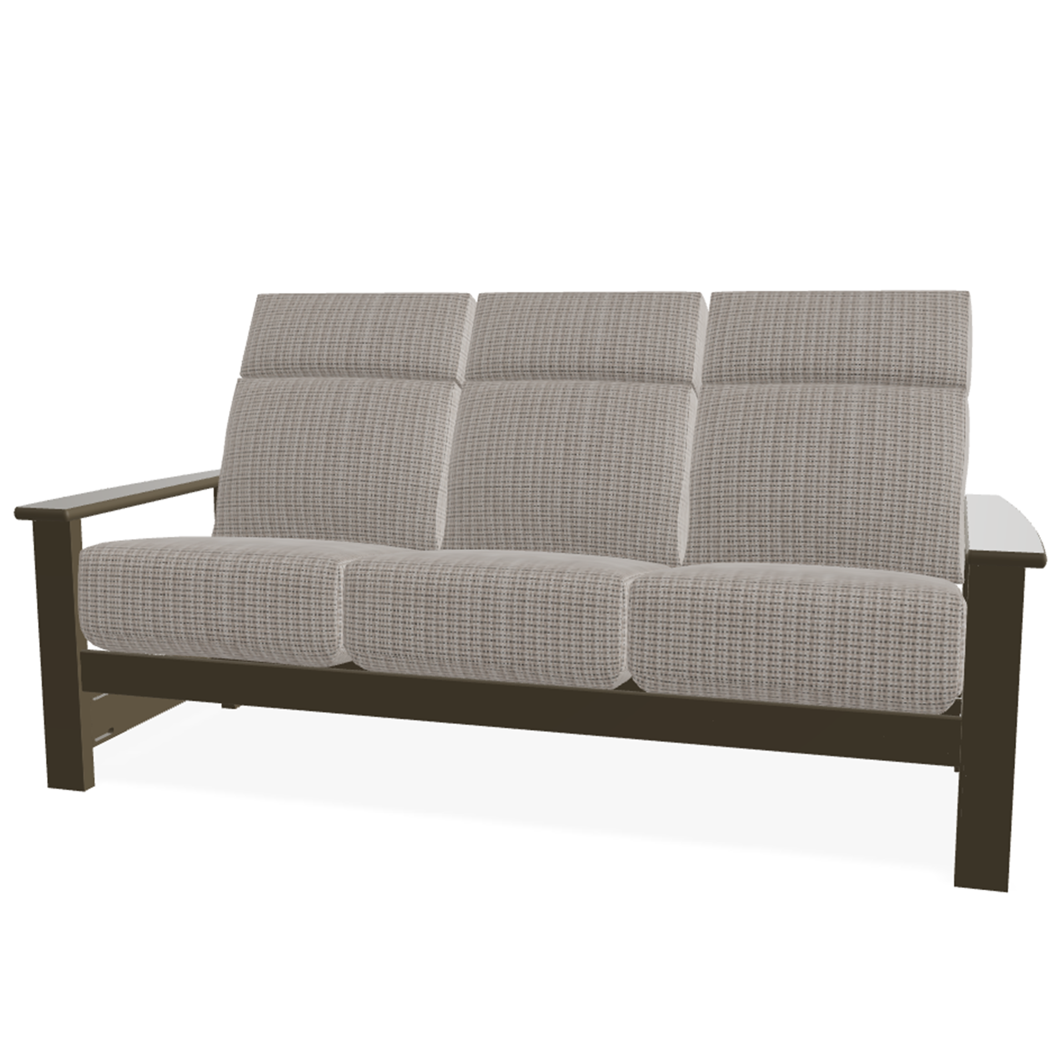 Telescope Leeward MGP Cushion Supreme Three-Seat Sofa with MGP Arms – Plush Outdoor Comfort - HUGE Selection of Fabric Options