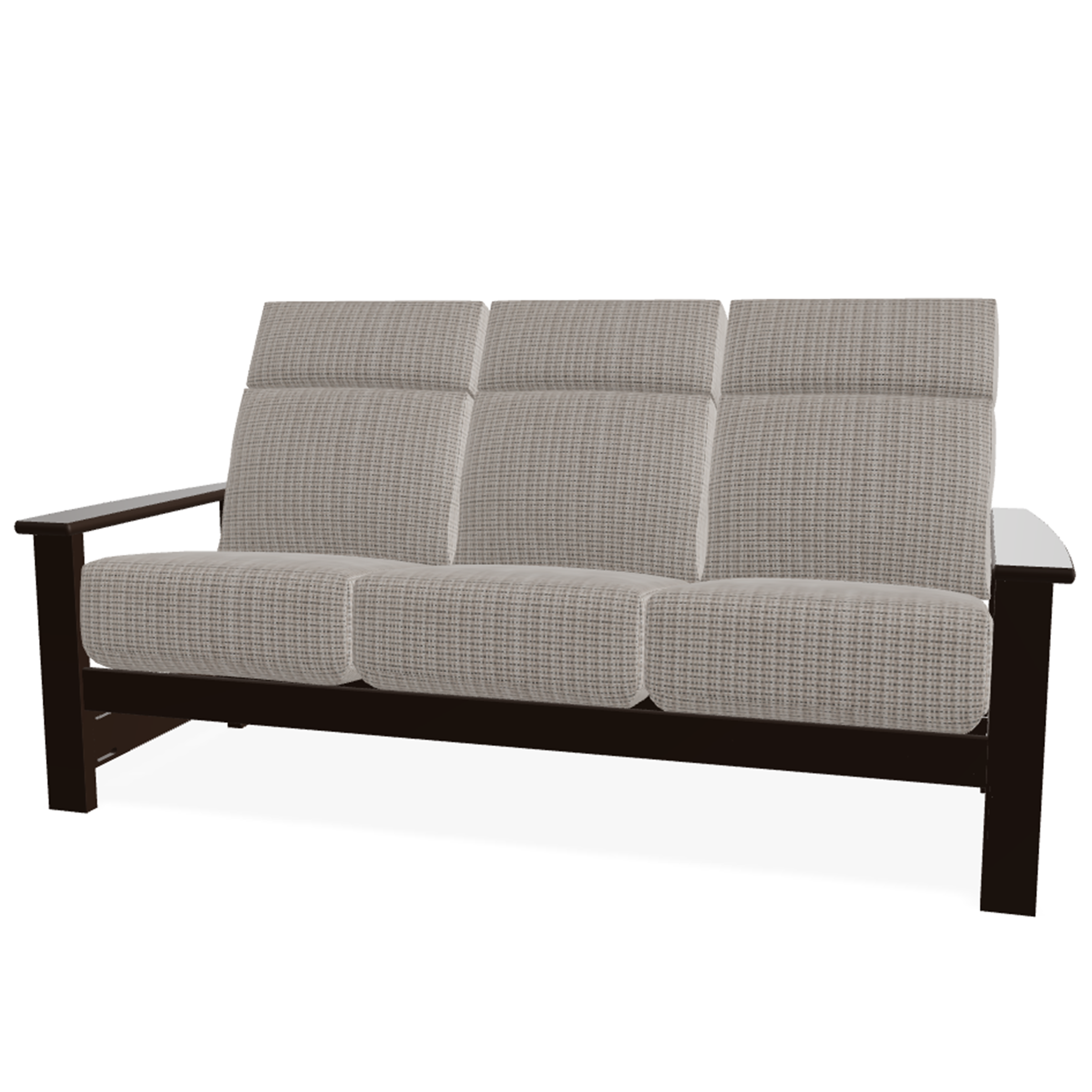 Telescope Leeward MGP Cushion Supreme Three-Seat Sofa with MGP Arms – Plush Outdoor Comfort - HUGE Selection of Fabric Options