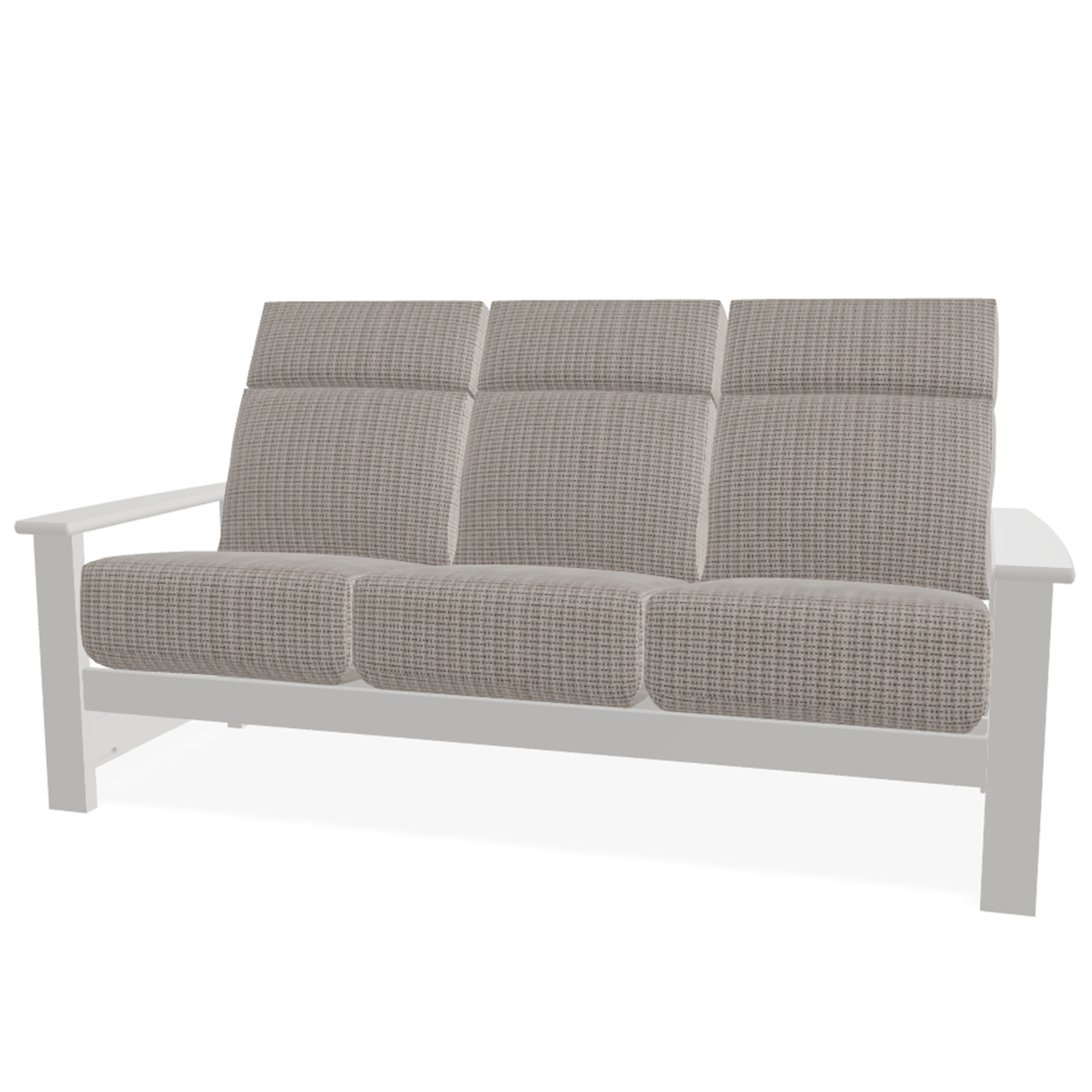 Telescope Leeward MGP Cushion Supreme Three-Seat Sofa with MGP Arms – Plush Outdoor Comfort - HUGE Selection of Fabric Options
