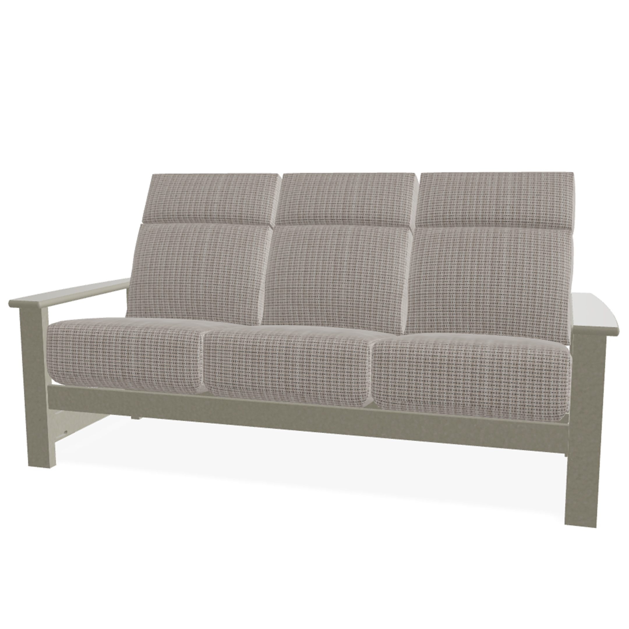 Telescope Leeward MGP Cushion Supreme Three-Seat Sofa with MGP Arms – Plush Outdoor Comfort - HUGE Selection of Fabric Options