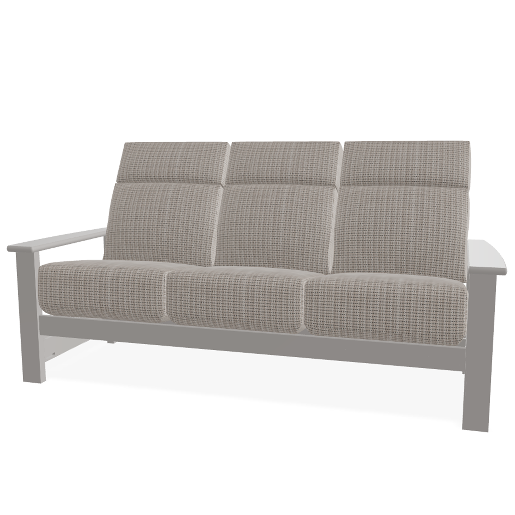 Telescope Leeward MGP Cushion Supreme Three-Seat Sofa with MGP Arms – Plush Outdoor Comfort - HUGE Selection of Fabric Options