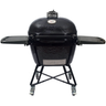 Primo Ceramic Grills Oval XX-Large Charcoal All-In-One Heavy-Duty Stand, Side Shelves, Ash Tool and Grate Lifter