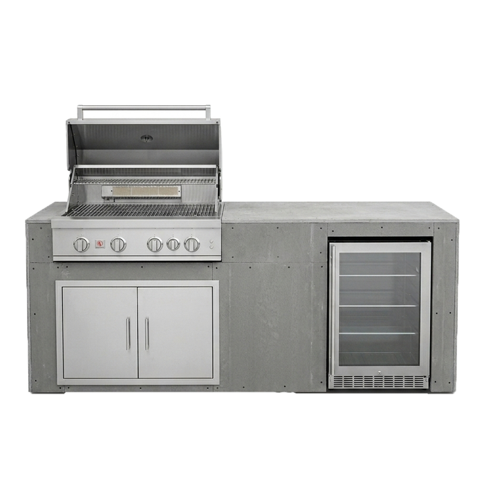 Living Outdoorsy 6' RTF Outdoor Kitchen Island