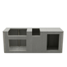 Living Outdoorsy 7' RTF Outdoor Kitchen Island