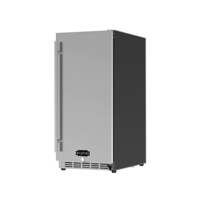 WildFire 15” Outdoor Rated Refrigerator – Compact Luxury Beverage & Food Cooler for Outdoor Kitchens