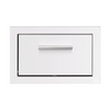 A white paper towel holder with a sleek curved handle, part of the Summerset Grills outdoor kitchen appliance accessories. thumbnail