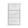 True Flame 17" 2-Drawer & Paper Towel Combo (TF-TDC-17-A)