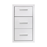 Summerset Grills 17" Vertical 2-Drawer & Paper Towel Holder Combo (TDC-17)
