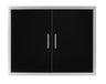 WildFire DOUBLE DOOR  BLACK 304 BSS (WF-DDR3021-BSS)