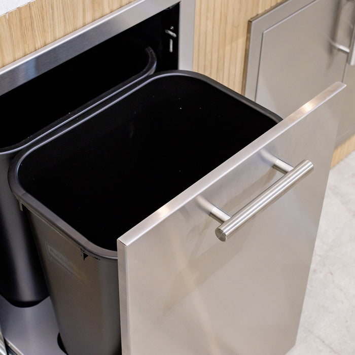 Summerset Grills 20" Trash & Recycling 2-Bin Pullout Drawer (TD2-20)