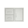 True Flame 36" 2-Drawer & Access Door Combo (TF-DC2-36-A)