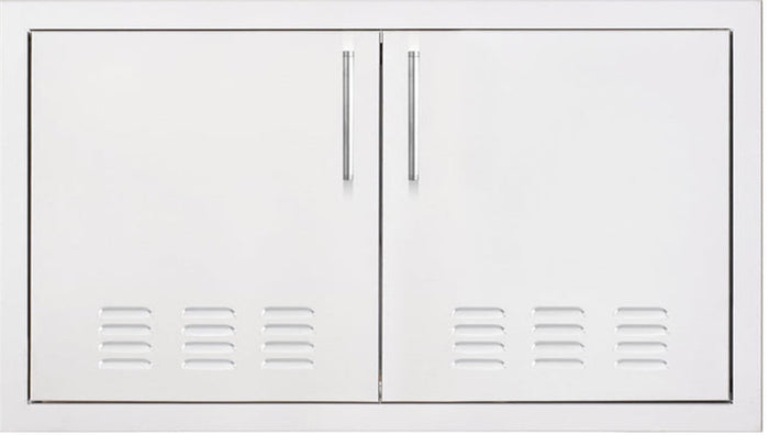 True Flame 33" Vented Double Access Door (TF-DD-33V-A)