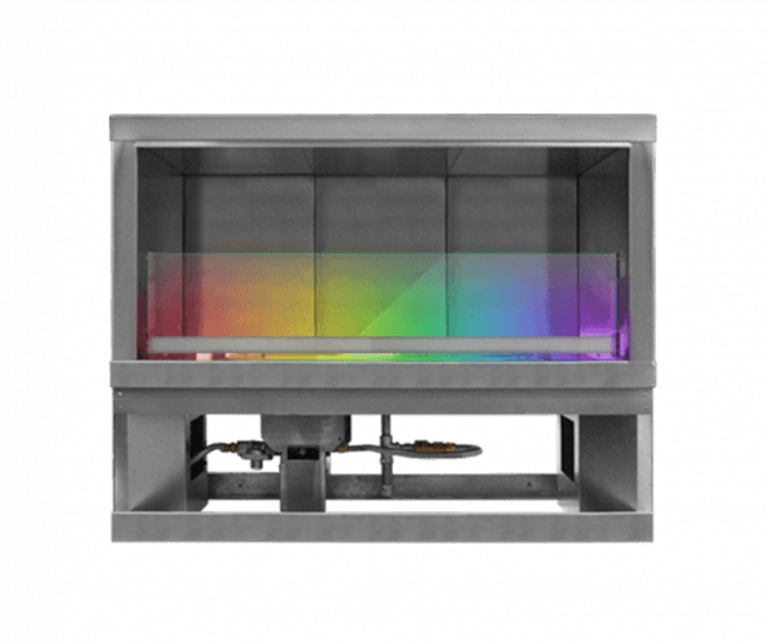 Firegear Outdoors 36″ Built-In Outdoor Linear Fireplace – OFP-36LECO, 304 Stainless Steel, LED Lighting-Ready, Propane or Natural Gas