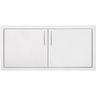 True Flame 36" 2-Drawer Dry Storage Pantry & Access Door Combo (TF-DP-36AC-A)