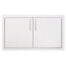 True Flame 45" Double Access Door Masonry Frame Return (TF-DD-45M-A)