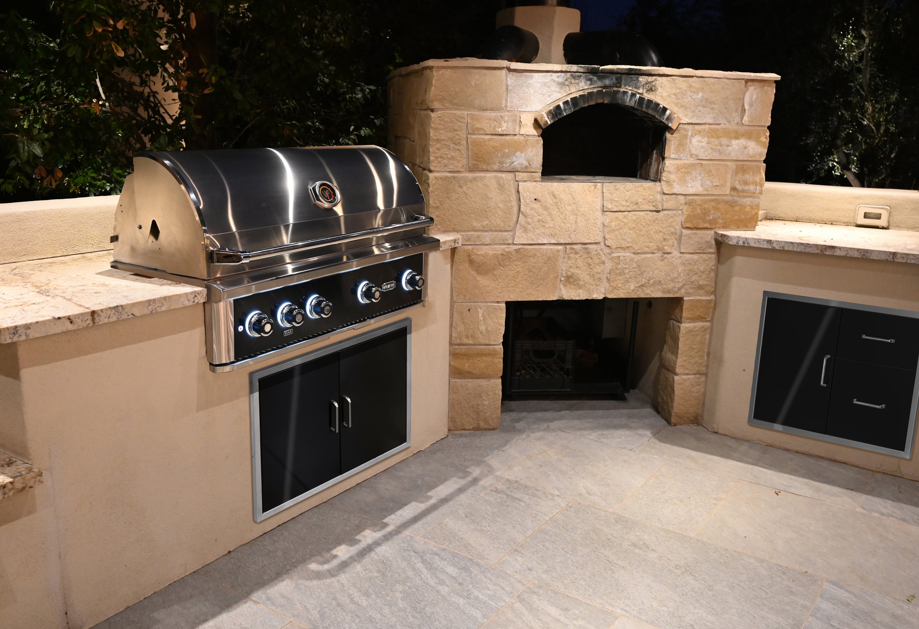WildFire RANCH PRO 30” GAS GRILL ALL 304 SS (WFPRO30G-SS)