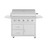 Summerset Grills Sizzler Pro Deluxe 40" Freestanding Grill Cart (CART ONLY)