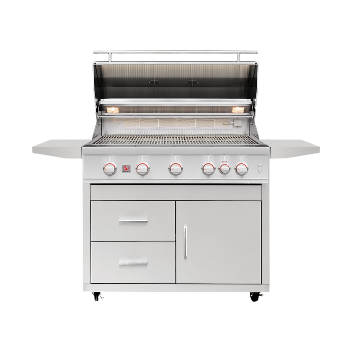 Summerset Grills Sizzler Pro Deluxe 40" Freestanding Grill Cart (CART ONLY)