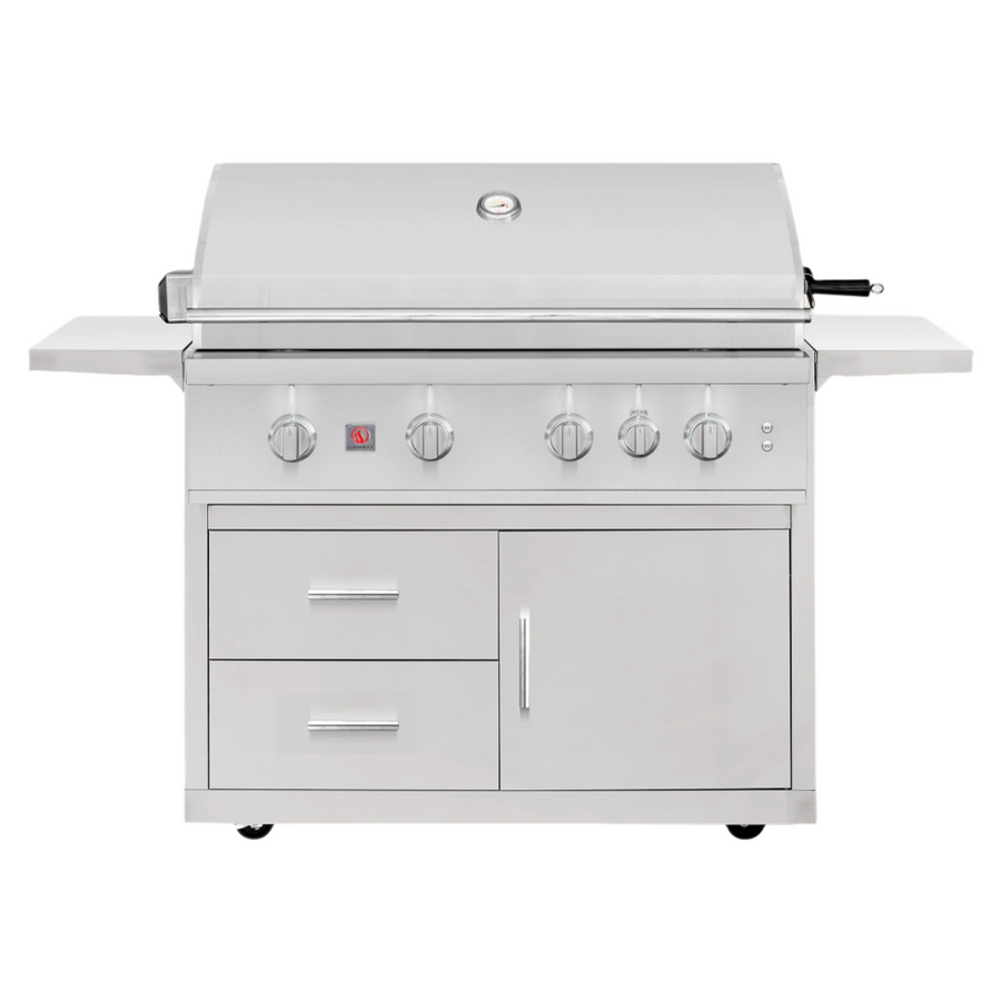 Summerset Grills TRL 38" Deluxe Freestanding Grill Cart (CART ONLY)
