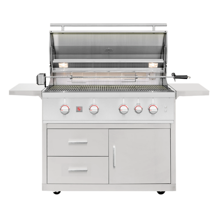Summerset Grills TRL 38" Deluxe Freestanding Grill Cart (CART ONLY)