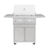 Stainless Steel Freestanding Cart for 30" Quest Grill - CART ONLY