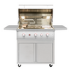 Stainless Steel Freestanding Cart for 36" Quest Grill - CART ONLY thumbnail