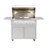 Stainless Steel Freestanding Cart for 42" Quest Grill - CART ONLY thumbnail