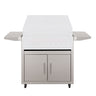TrueFlame 32" Freestanding 4 Burner Gas Grill Cart (Cart Only)