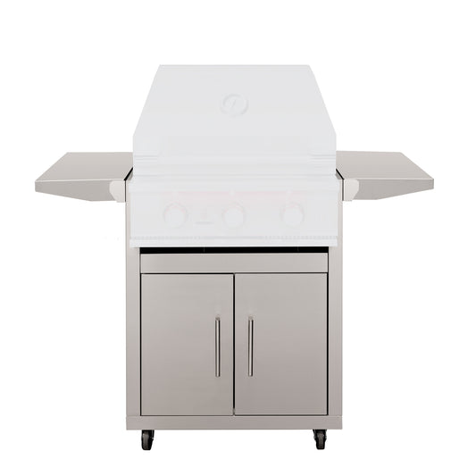 TrueFlame 25" Freestanding 3 Burner Gas Grill Cart (Cart Only)