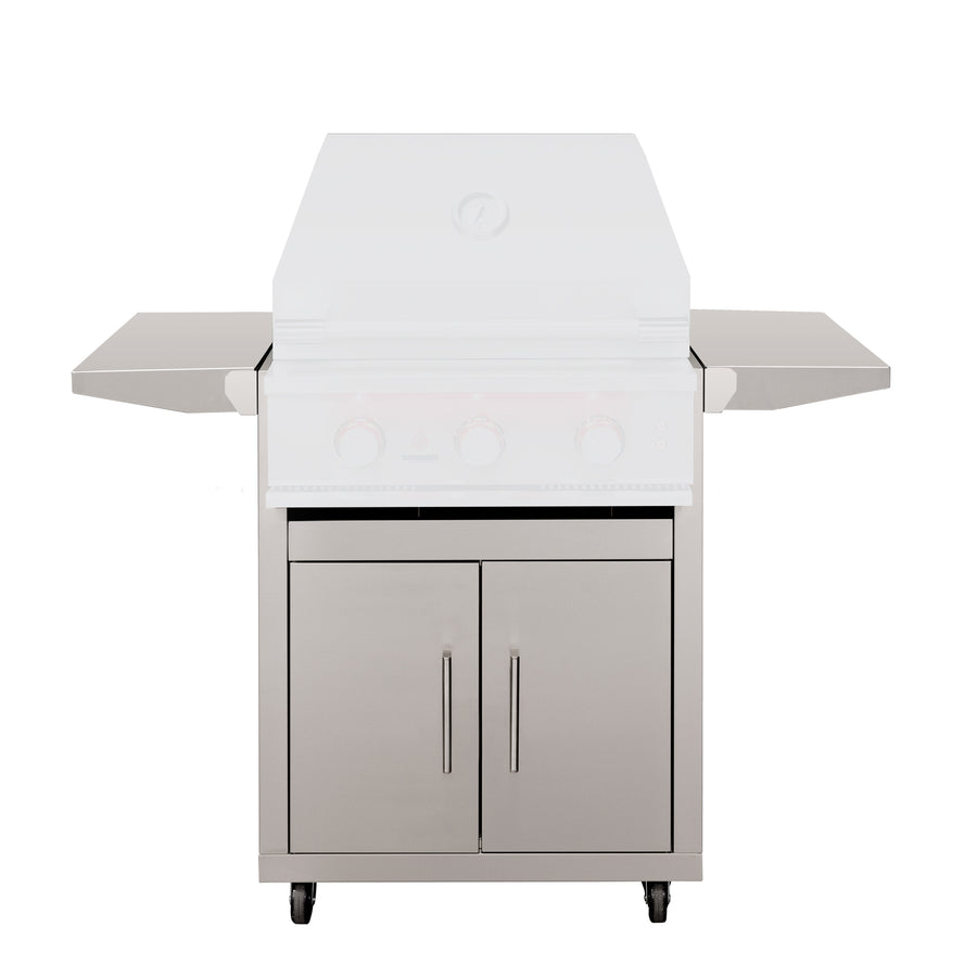 TrueFlame 25" Freestanding 3 Burner Gas Grill Cart (Cart Only)
