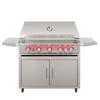 TrueFlame 40" Freestanding 5 Burner Gas Grill Cart (Cart Only) thumbnail