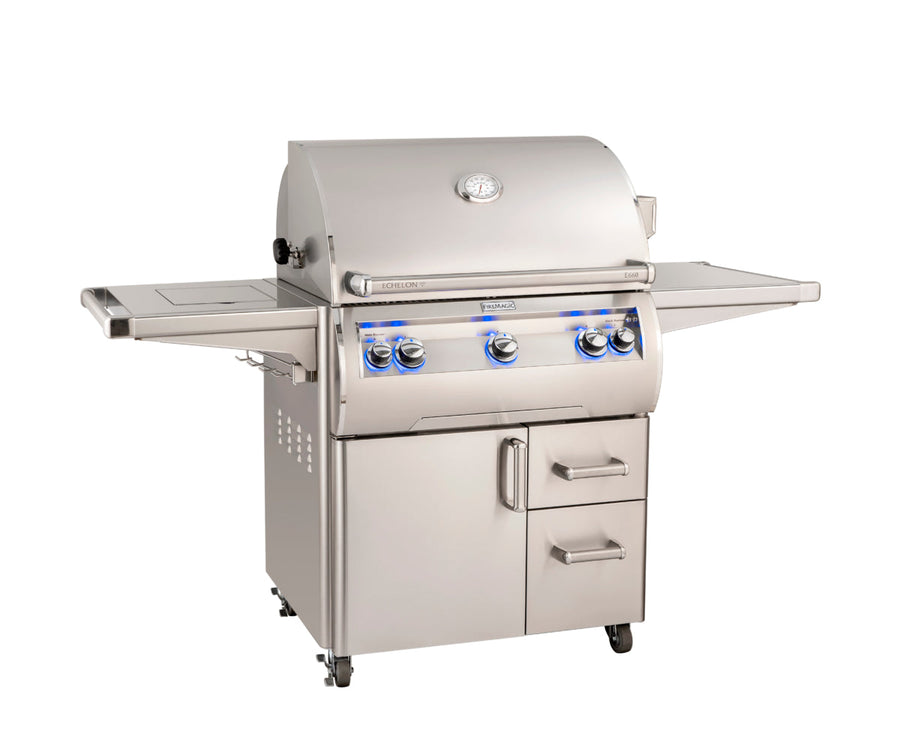 FireMagic ECHELON E660s Portable Grills with Analog Thermometer (E660S-8EAN-62)