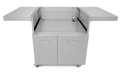 WildFire 30” GRIDDLE CART (WF-CART30-CG-BSS) — outdoor living product at Living Outdoorsy