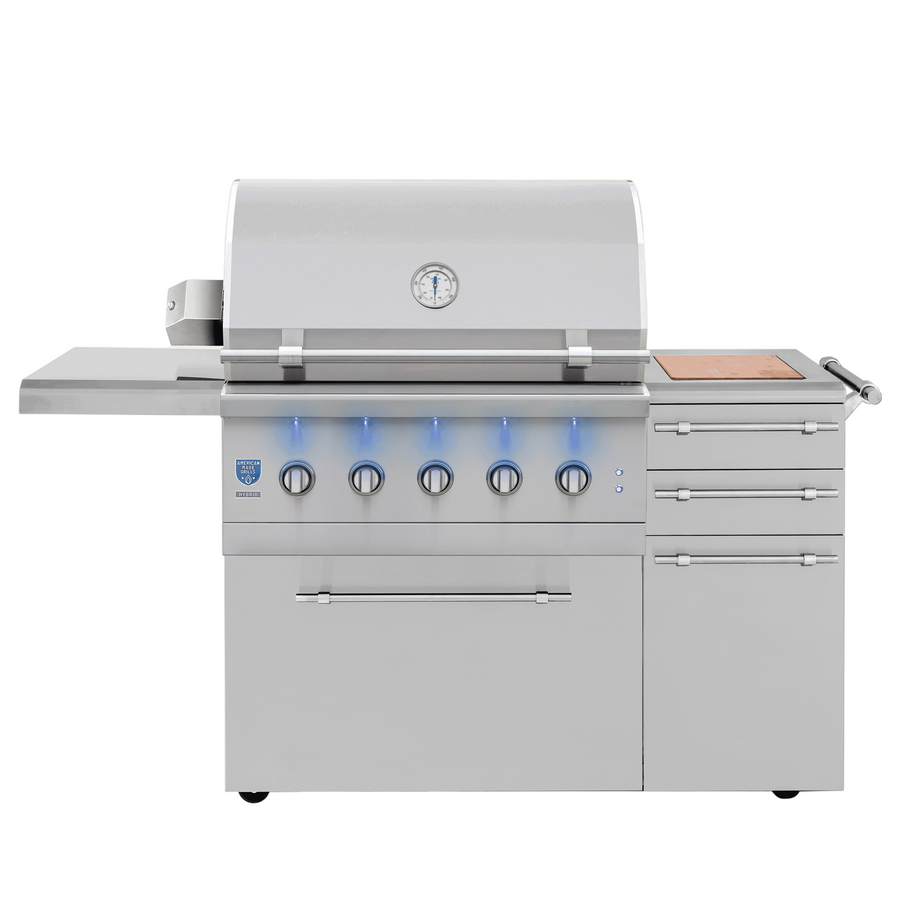 American Made Grills 36" Freestanding Encore Hybrid Grill