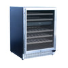 Summerset Grills 24" Outdoor Rated Dual Zone Wine Cooler (RFR-24WD) thumbnail
