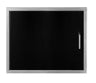 Wild Fire Horizontal Single Door 27x20" – Black SS