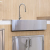 Summerset Grills 32" Outdoor Rated Farmhouse Sink (SNK-32FH-P) thumbnail