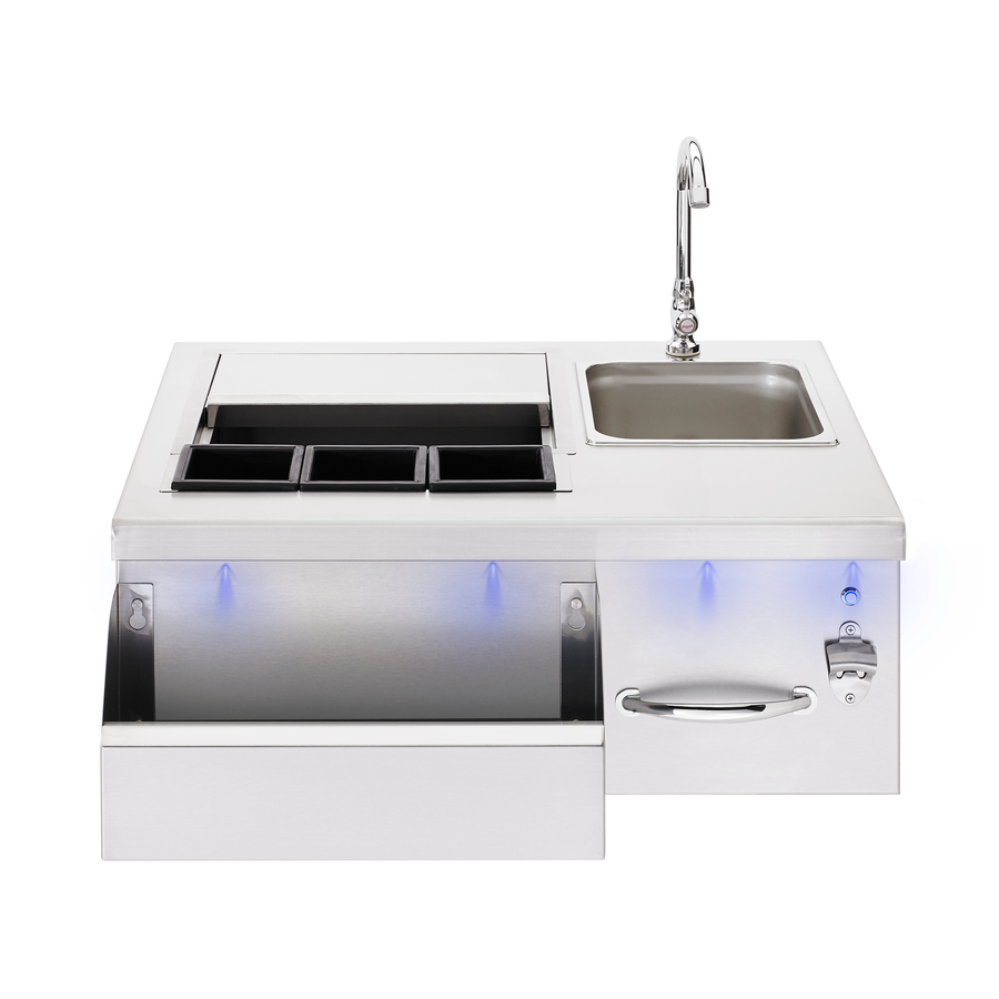 Summerset Grills 30" Lighted Beverage & Prep Station (BC-30L)