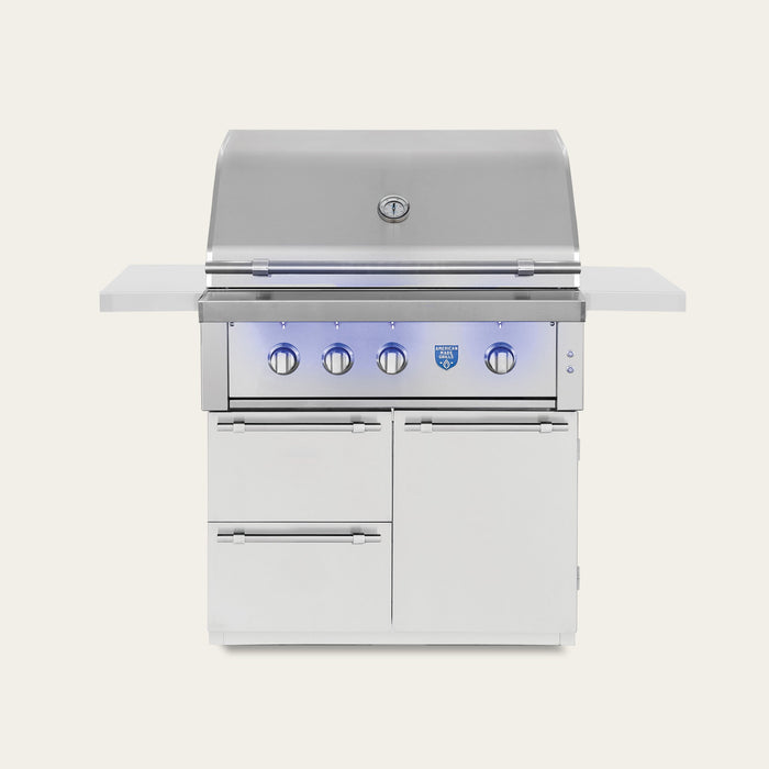 American Made Grills 36" Freestanding Estate Gas Grill