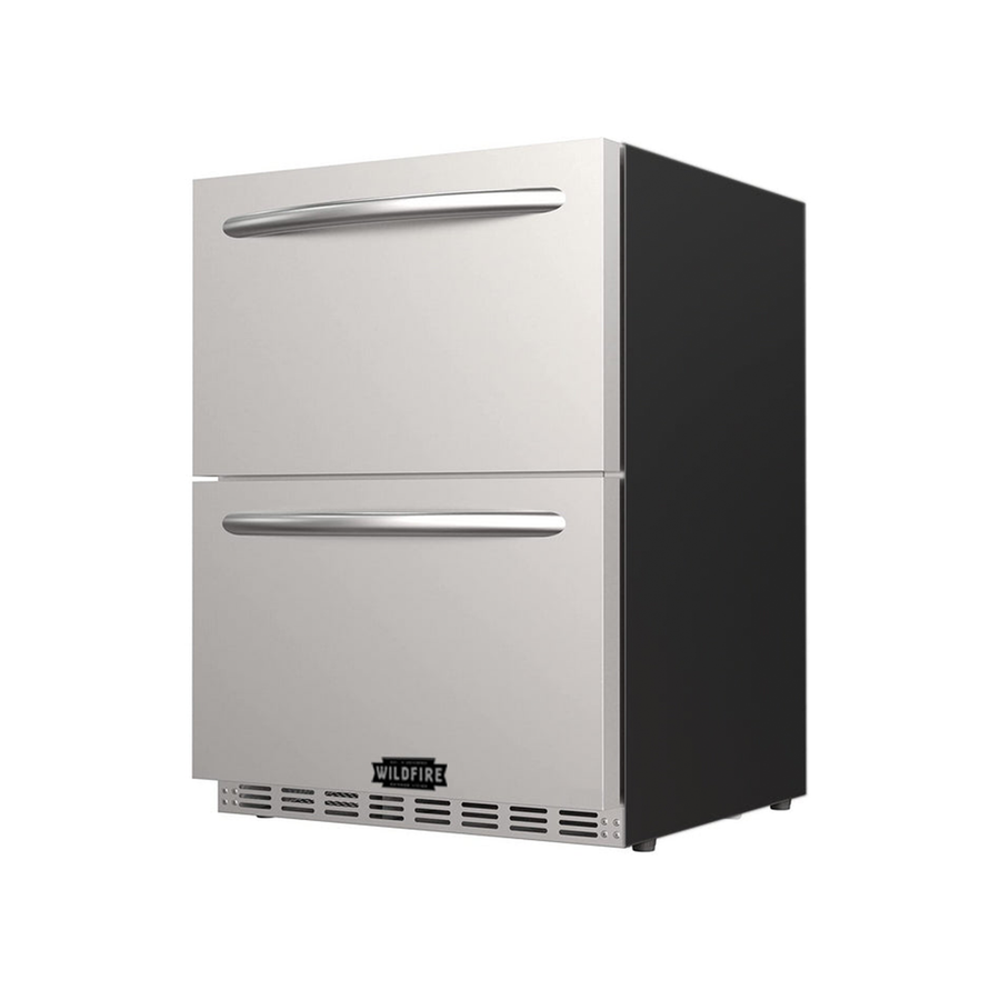WildFire 24” DUAL DOOR Refrigerator (WFRDD-24)