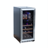 Summerset Grills 15" 3.2C Outdoor Rated Dual Zone Wine Cooler (RFR-15WD) thumbnail