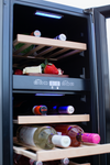 Summerset Grills 15" 3.2C Outdoor Rated Dual Zone Wine Cooler (RFR-15WD) thumbnail