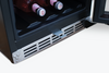 Summerset Grills 15" 3.2C Outdoor Rated Dual Zone Wine Cooler (RFR-15WD) thumbnail