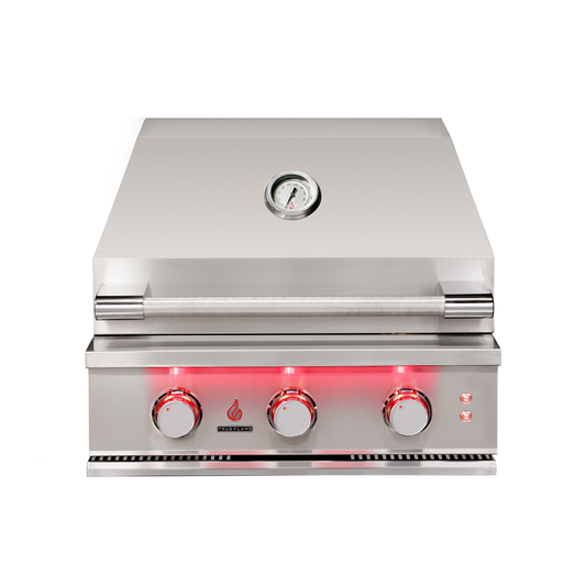 TrueFlame 25" 3 Burner Gas Grill